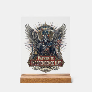 Patriotischer Chrome-Sense-Reaper-Dunkler-Patriot- Acrylschild
