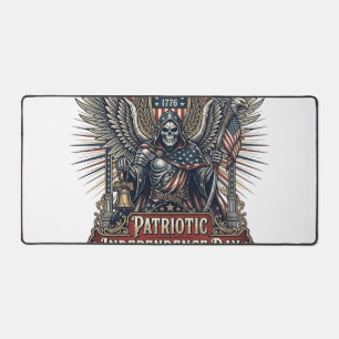 Patriotischer Chrome-Sense-Reaper-Dunkler-Patriot- Schreibtischunterlage