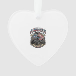Patriotischer Diesel-Biest-Freiheits-Monster-Truck Ornament