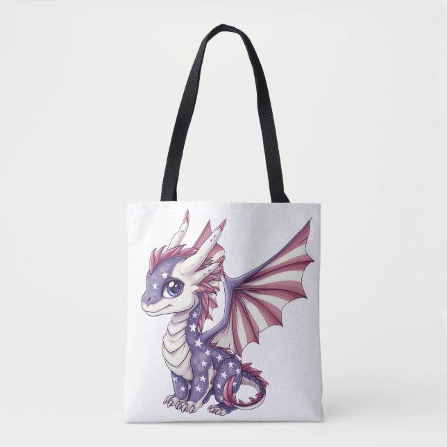 Patriotischer Drache Tasche (Vorderseite)