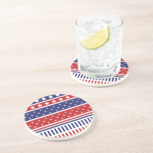 Patriotischer Drink-Untersetzer Getränkeuntersetzer