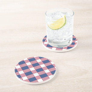 Patriotischer Drink-Untersetzer Getränkeuntersetzer