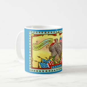 Patriotischer Erntedankgruß Kaffeetasse