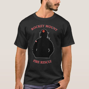 Patriotischer Feuerwehrmann, Malteser, Cross Flag  T-Shirt
