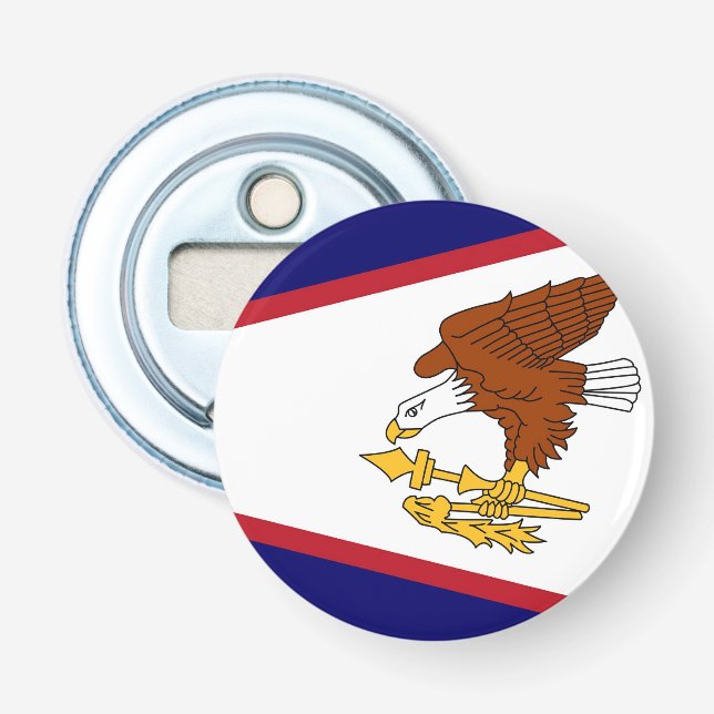 Patriotischer Flaschenöffner mit amerikanischer Sa (Vorderseite)