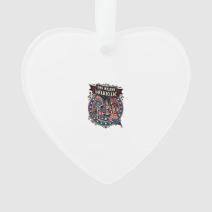 Patriotischer Frankenstein Freiheit Schrecklicher  Ornament