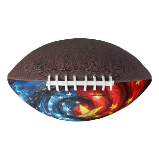 Patriotischer Fusion-Fußball Football