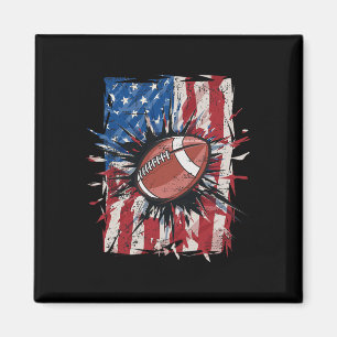 Patriotischer Fuß 4. Juli Männer USA Amerikanische Magnet