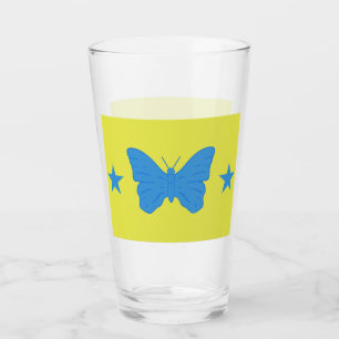 Patriotischer Glascup mit Flagge von Bady Bassitt Glas