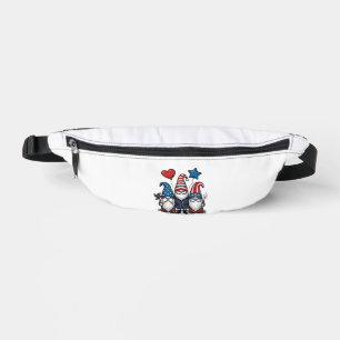 Patriotischer Gnom Vintage Gravur Vektor Design_1 Bauchtasche