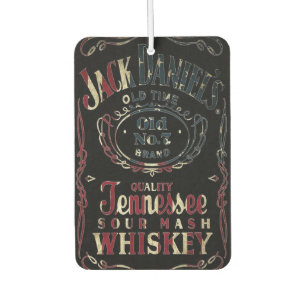 Patriotischer Jack Daniels Autolufterfrischer