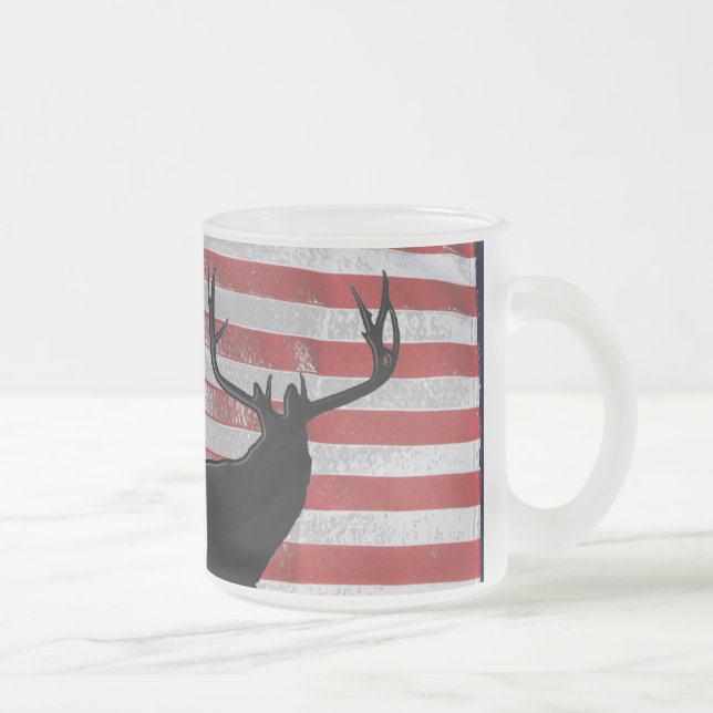 Patriotischer Jäger Mattglastasse (Rechts)
