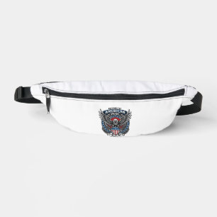 Patriotischer Kampfhabicht Patriotischer Adler & H Bauchtasche