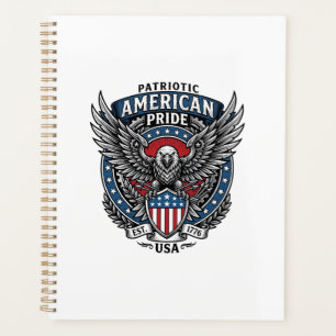 Patriotischer Kampfhabicht Patriotischer Adler & H Planer