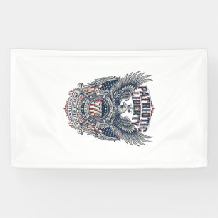 Patriotischer Kampfschild 1776 Militärisch Inspiri Banner