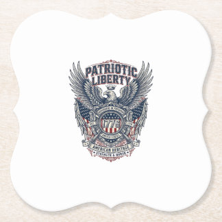 Patriotischer Kampfschild 1776 Militärisch Inspiri Untersetzer