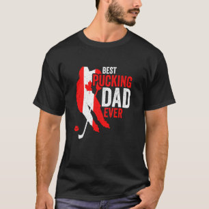 Patriotischer kanadischer Vater für Men Hockey T-Shirt