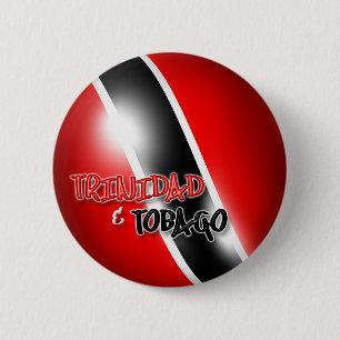Patriotischer Knopf Trinidads u. Tobagos Button