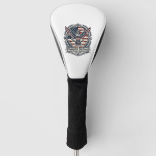Patriotischer Kolibri Golf Headcover