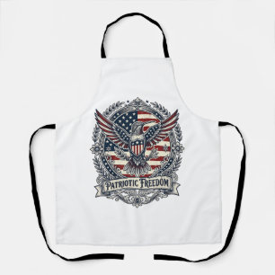 Patriotischer Kolibri Schürze