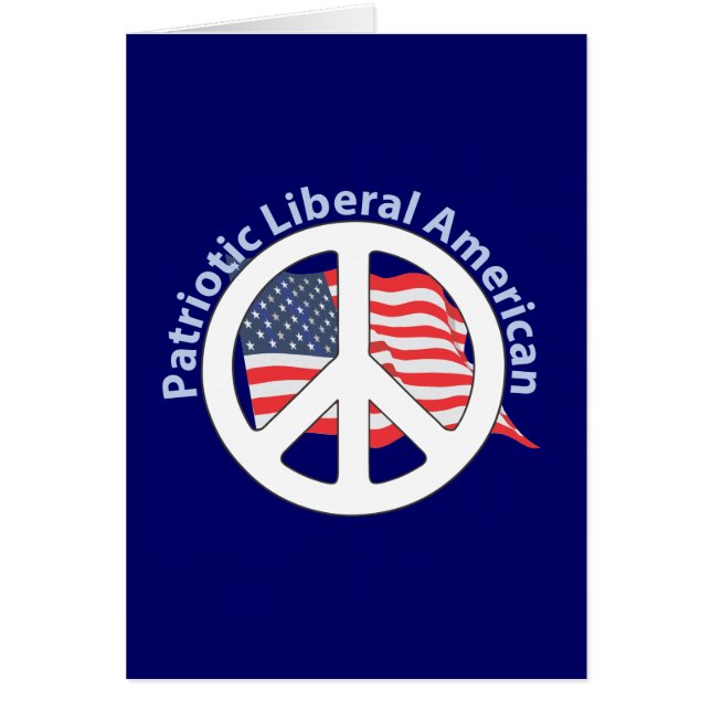 Patriotischer liberaler Amerikaner (Vorne)