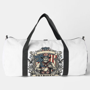 Patriotischer Liebhaber von scharfer Sauce Duffle Bag