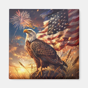 Patriotischer Magnet