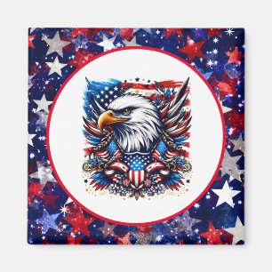 Patriotischer Magnet