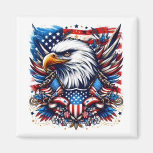 Patriotischer Magnet