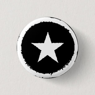Patriotischer Militärarmee-Kriegs-weißes Button