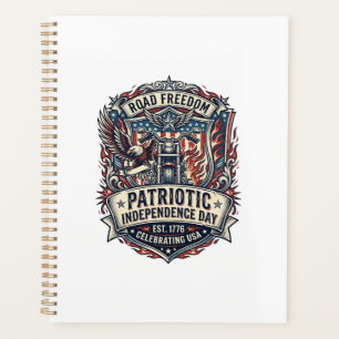 Patriotischer Motor Patriot Biker Road Freedom Pat Planer
