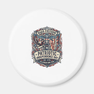 Patriotischer Motor Patriot Biker Road Freiheit Pa Magnet