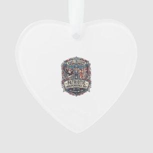 Patriotischer Motor Patriot Biker Road Freiheit Pa Ornament