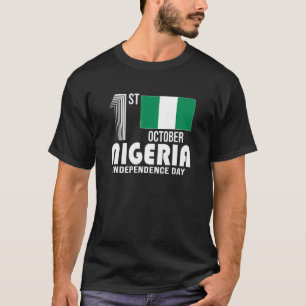 Patriotischer Nigeria-Stolz Unabhängigkeitstag 202 T-Shirt