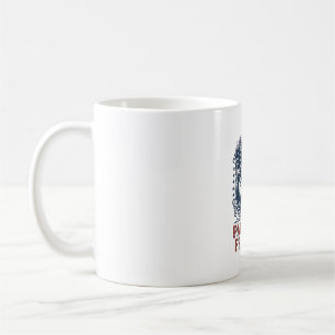Patriotischer Park Ranger Vektorgrafik T-Shirt_1 Kaffeetasse