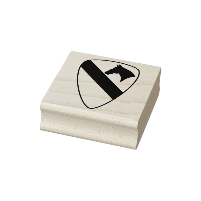 Patriotischer Patch der ersten Cavalry Division Gummistempel (Stempel)