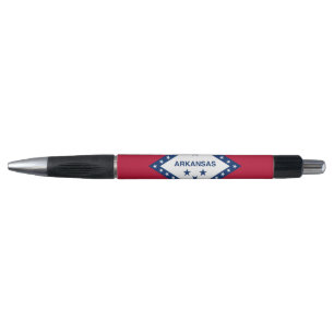Patriotischer Pen mit der Fahne des Arkansas Staat Kugelschreiber