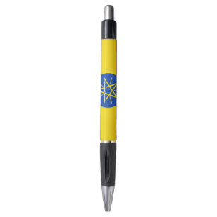 Patriotischer Pen mit der Flagge Äthiopiens Kugelschreiber