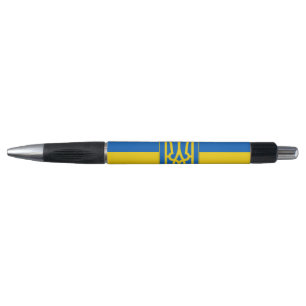 Patriotischer Pen mit der Flagge der Ukraine Kugelschreiber