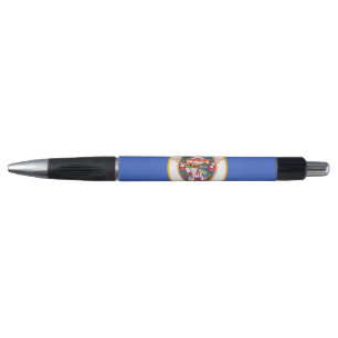 Patriotischer Pen mit der Flagge des Minnesota-Sta Kugelschreiber