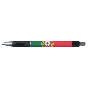 Patriotischer Pen mit der Flagge Portugals Kugelschreiber