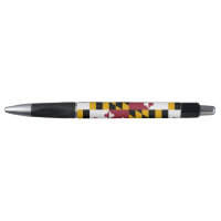 Patriotischer Pen mit der Flagge von Maryland Staa