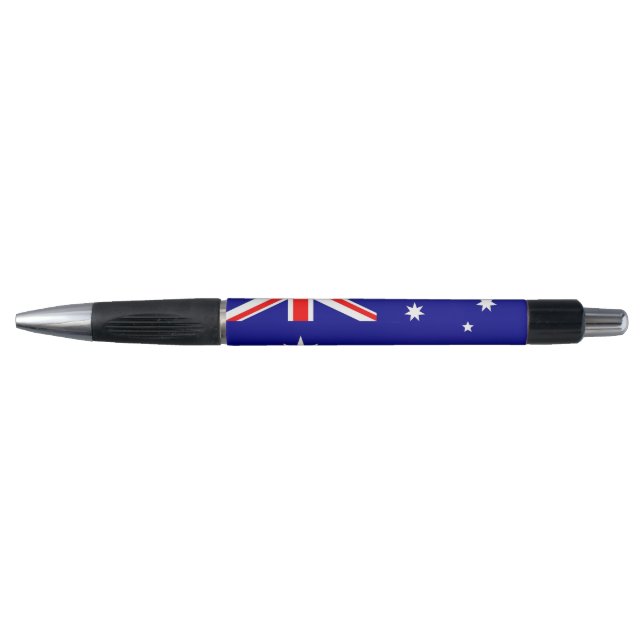 Patriotischer Pen mit Flagge Australiens Kugelschreiber (Vorderseite)