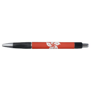 Patriotischer Pen mit Flagge von Hongkong Kugelschreiber