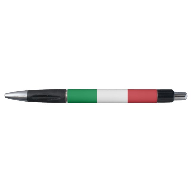 Patriotischer Pen mit italienischer Flagge Kugelschreiber (Vorderseite)