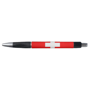 Patriotischer Pen mit Schweizer Flagge Kugelschreiber