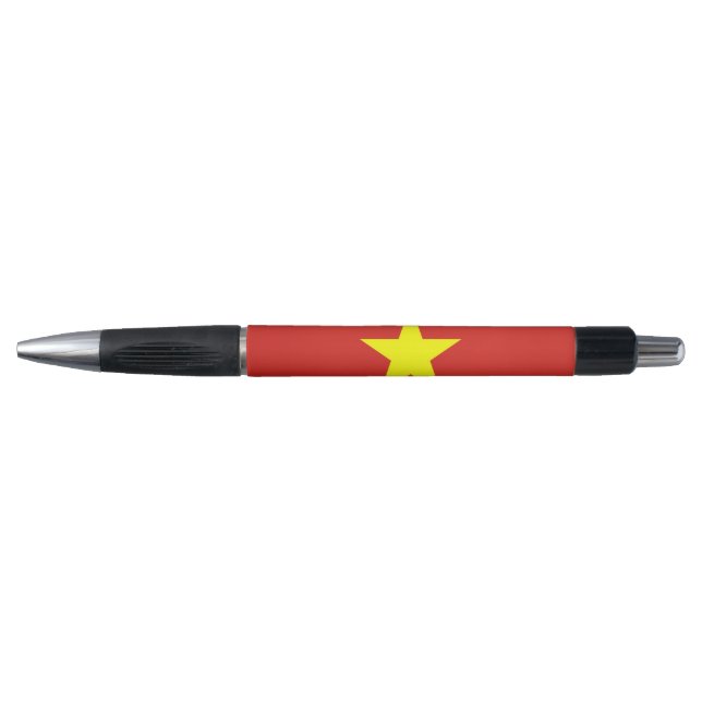 Patriotischer Pen mit vietnamesischer Flagge Kugelschreiber (Vorderseite)