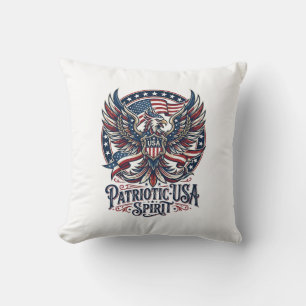 Patriotischer Phoenix-Hybrid Patriot Tier-Hybrid P Kissen