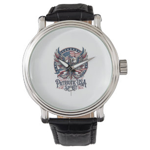 Patriotischer Phönix-Hybrid Patriot Tier-Hybrid Pa Armbanduhr