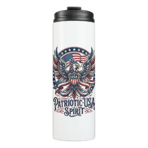 Patriotischer Phönix-Hybrid Patriot Tier-Hybrid Pa Thermosbecher